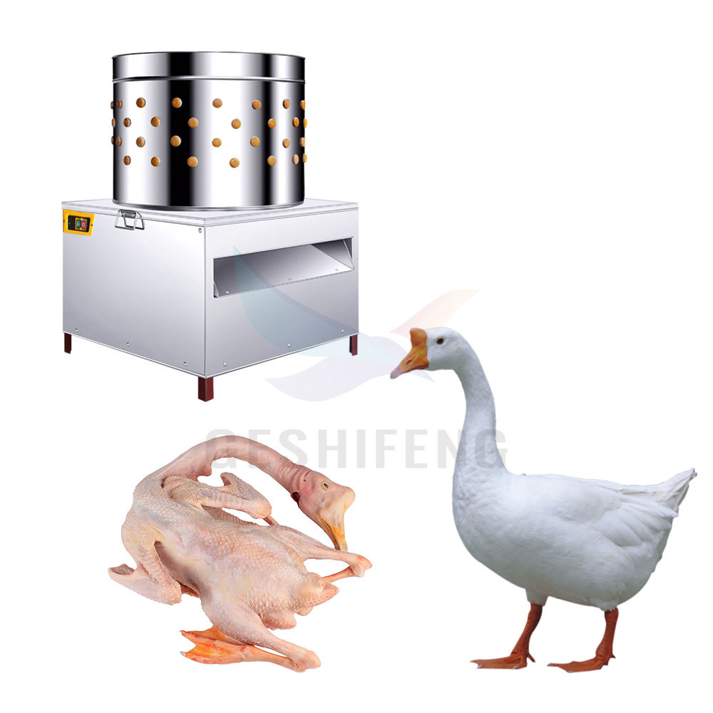 Chicken Plucker Machine - Customized Automatic Defeathering Rubber Fingers Commercial