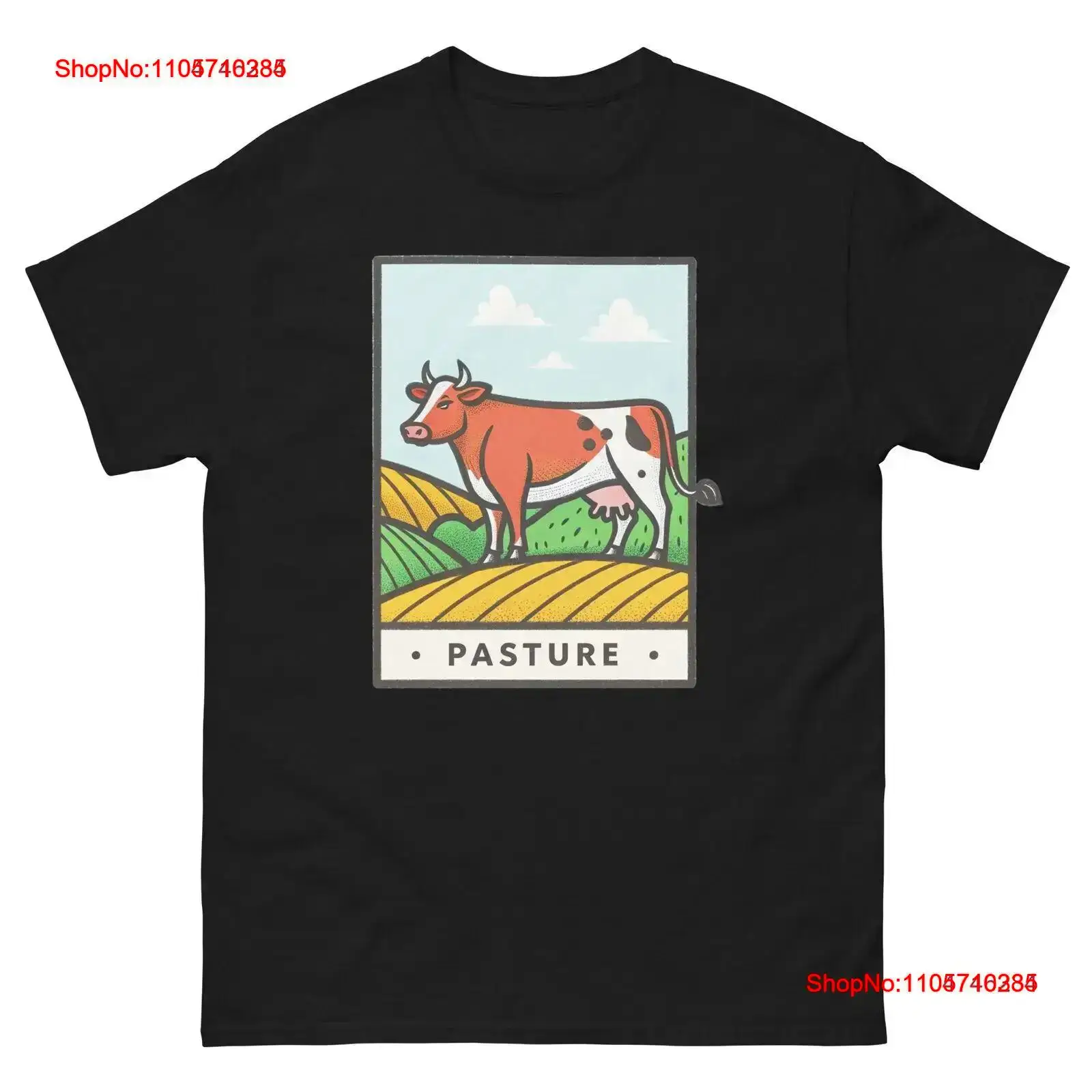 Agriculture.Farming Design - Pasture Farming Rural Life Agriculture T