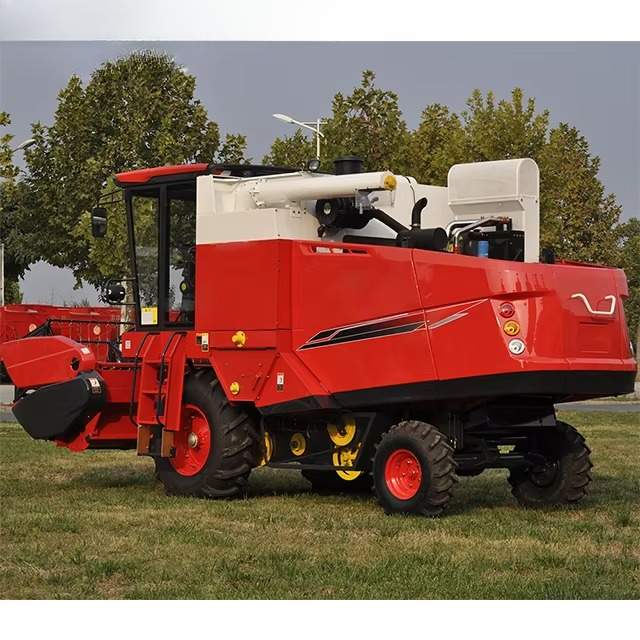 Corn Grain Combine Harvester H - Farming Agriculture Video review and price