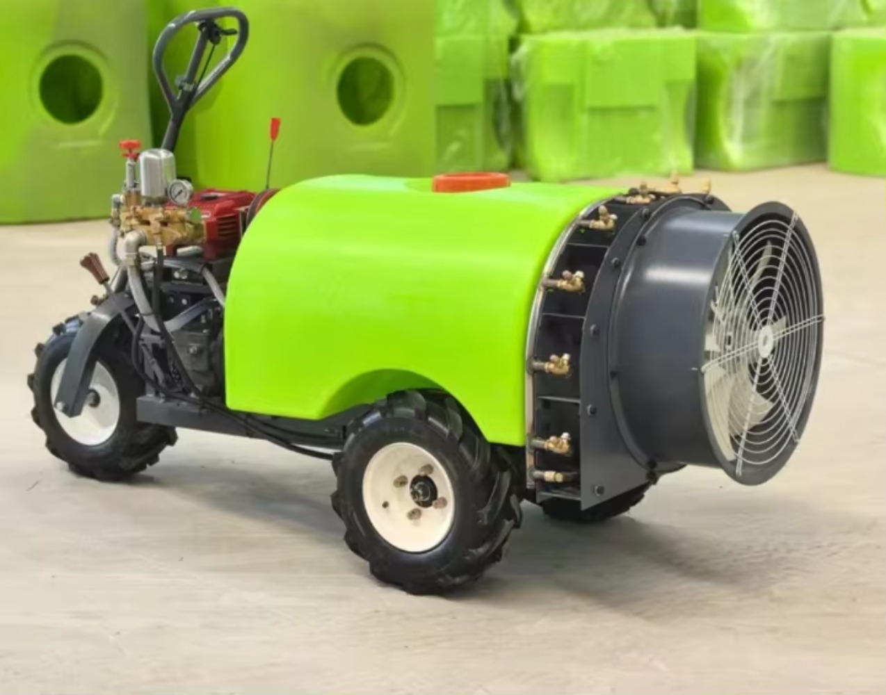 Self-Propelled Air-Driven Spra - Orchard Sprayer Tractor review and price